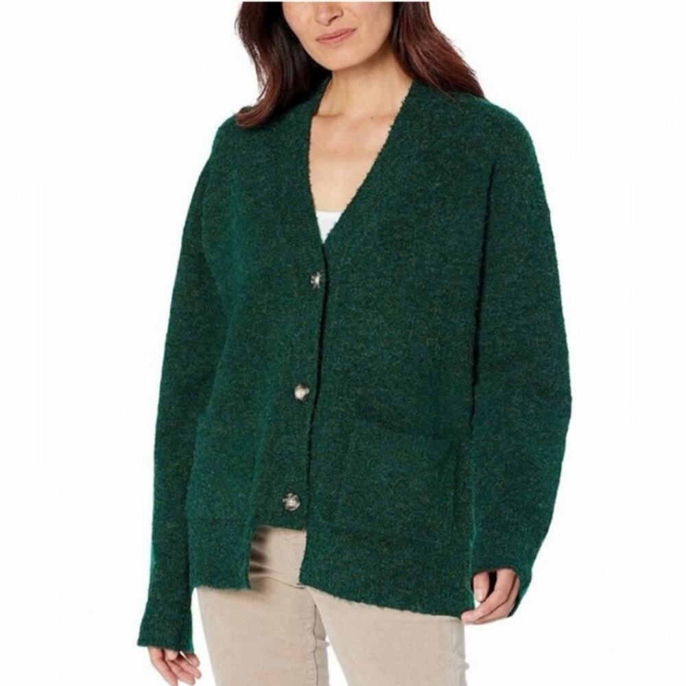 Kut from the Kloth Green Knit Oversized Addie Sweater in-Size M